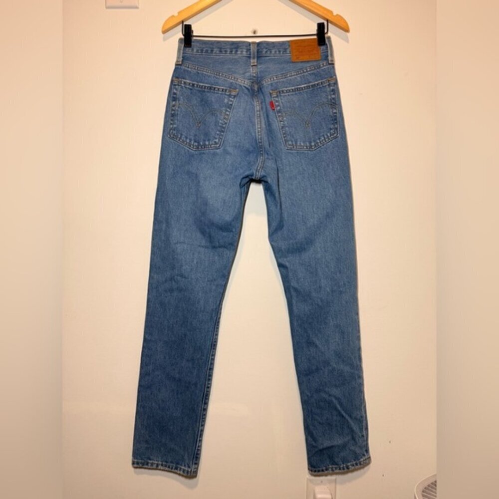 LEVIS 501 ORIGINAL FIT JEANS SIZE 26 - Picture 4 of 13
